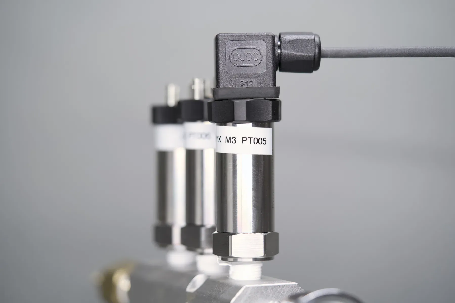 Sondes de pression industrielles destinées à une installation de télémétrie Onyx M3.