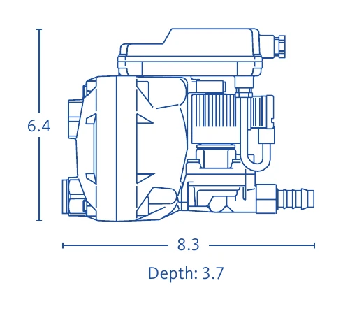 BEKOMAT 13 CO — dessin technique coté