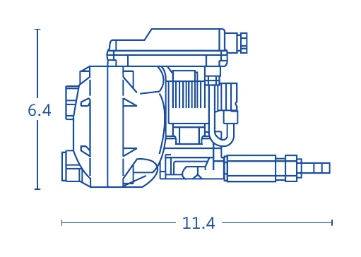 BEKOMAT 13 CV — dessin technique coté