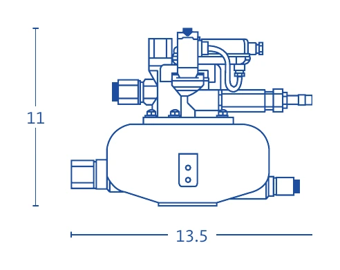 BEKOMAT 16 CO CV — dessin technique coté