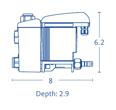 BEKOMAT 33 CO — dessin technique coté