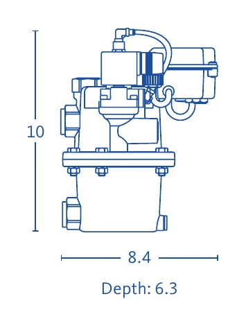 BEKOMAT 3 CO EX — dessin technique coté
