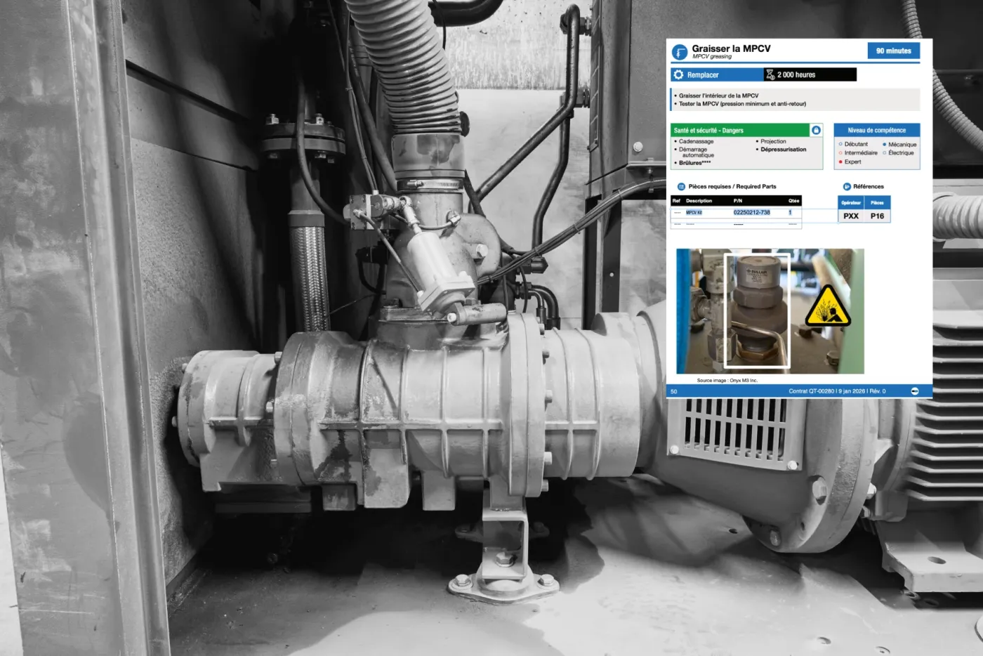 Formation Maintenance des systèmes d'air comprimé