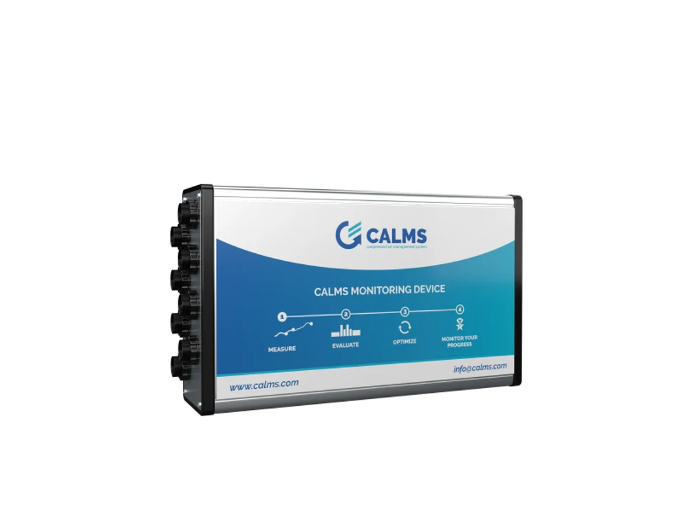 Logger d'audit CAL-EDGE-8 avec ses 8 entrées analogiques.