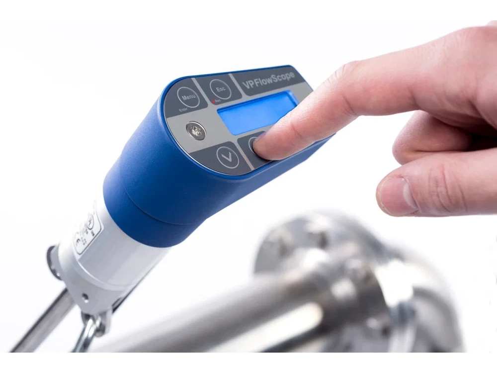 Sonde de débit VPFlowScope Probe (sonde d'insertion + module afficheur/enregistreur).