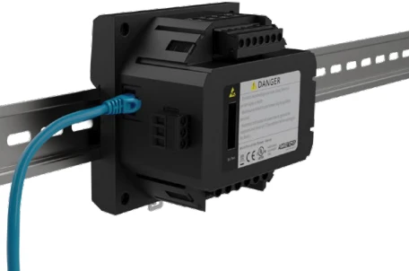Acuvim-L monté sur rail DIN 35 mm (option « M »)
